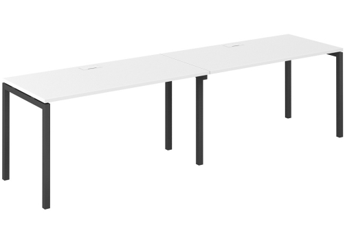 Рабочая станция Индиго Форт, цвет белый + антрацит