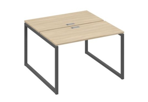 Рабочая станция (2х120) Мира Одри, цвет дуб скандинавский + антрацит