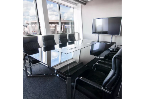 Стол для переговоров Графит, цвет черный