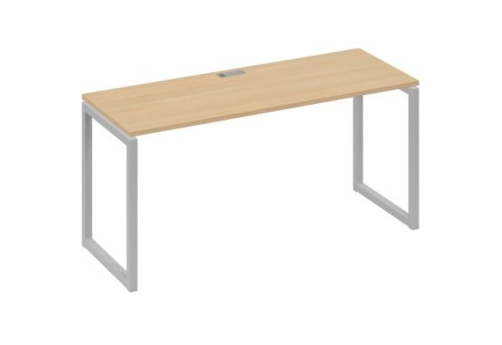 Стол письменный Мира Одри, цвет натуральный дуб + серый