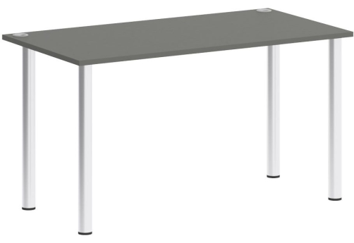 Стол письменный, цвет металлик