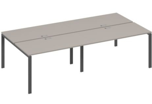 Рабочая станция (4х140) Мира Нумо, цвет мокко премиум + антрацит