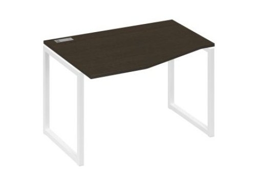 Стол эргономичный левый Мира Одри, цвет венге + белый