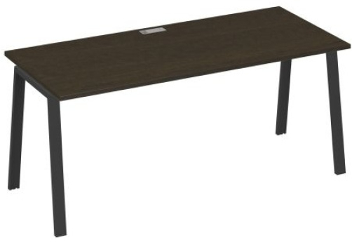 Стол письменный Мира Трио, цвет венге + антрацит