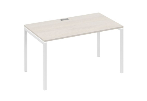 Стол письменный Мира Лофт, цвет дуб шамони + белый