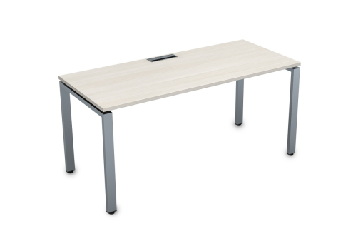 Стол рабочий Платинум Персонал, цвет слоновая кость
