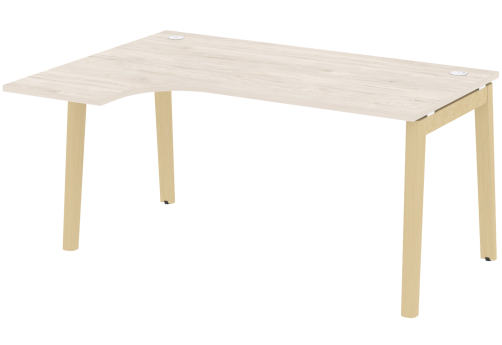Стол эргономичный левый, цвет денвер светлый