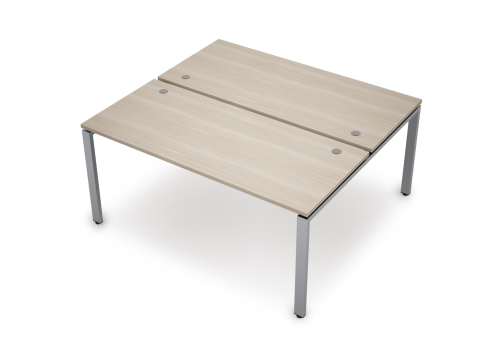 Бенч-система на 2 рабочих места Деко Прима, цвет шамони светлый