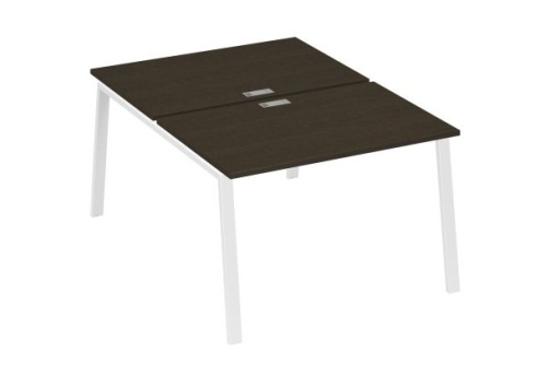 Рабочая станция 2х120 Мира Трио, цвет венге + белый