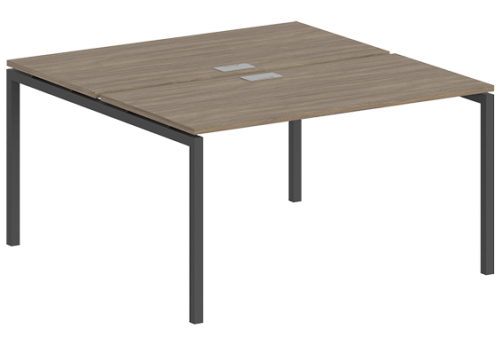 Рабочая станция Индиго Форт, цвет дуб темный + антрацит