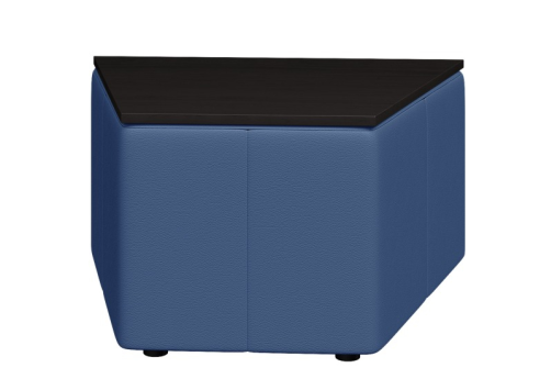 Стол трапеция, цвет синий