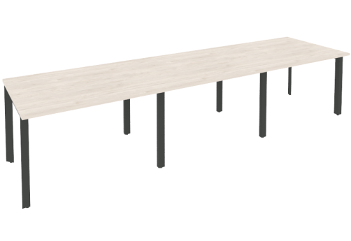 Стол для переговоров (3 столешницы), цвет денвер светлый