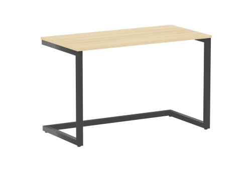 Стол письменный, цвет акация + антрацит