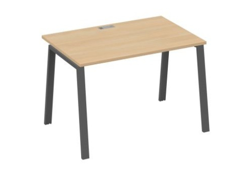 Стол письменный Мира Трио, цвет натуральный дуб + антрацит