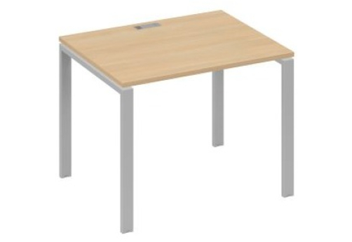 Стол письменный Мира Нумо, цвет натуральный дуб + серый