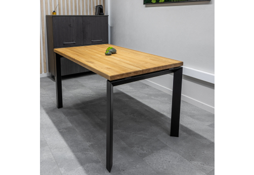 Стол для переговоров на П-образных опорах Урбан, цвет натуральное дерево