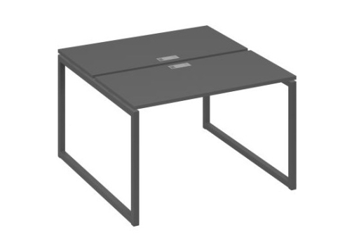 Рабочая станция (2х120) Мира Одри, цвет антрацит премиум + антрацит