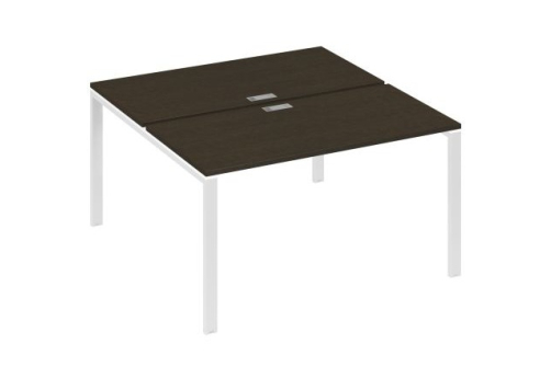 Рабочая станция (2х140) Мира Нумо, цвет венге + белый