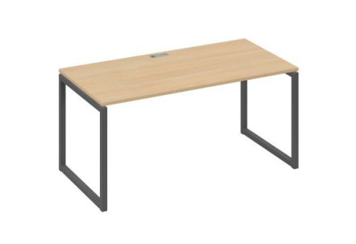 Стол письменный Мира Одри, цвет натуральный дуб + антрацит