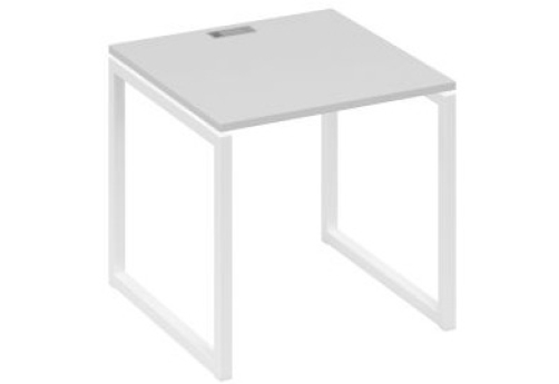 Стол письменный Мира Одри, цвет серый + белый