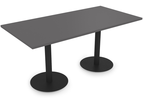 Стол прямоугольный Мальта, цвет графит