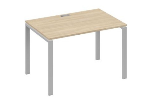 Стол письменный Мира Нумо, цвет дуб скандинавский + серый