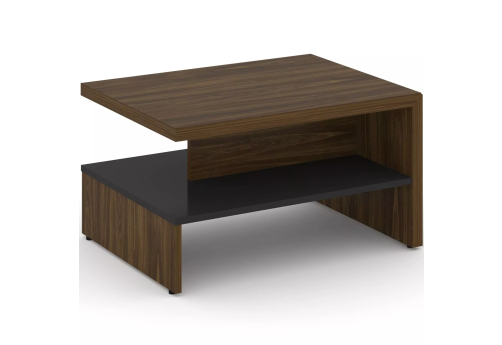 Стол журнальный, цвет орех + графит