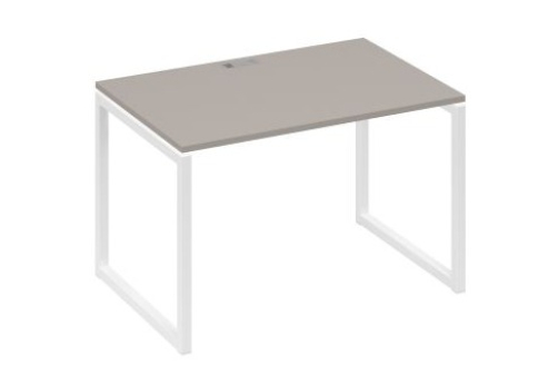 Стол письменный Мира Одри, цвет мокко премиум + белый