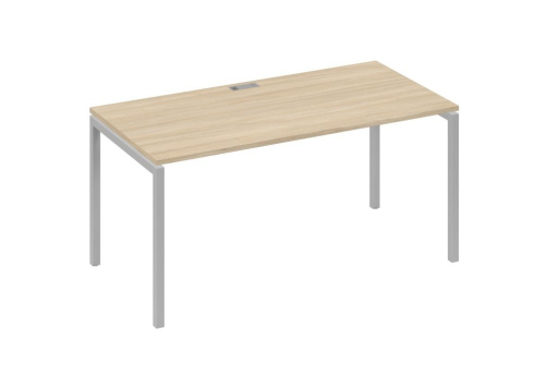 Стол письменный Мира Лофт, цвет дуб скандинавский + серый