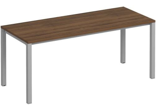 Стол письменный Прайм Металл 50, цвет орех + серый