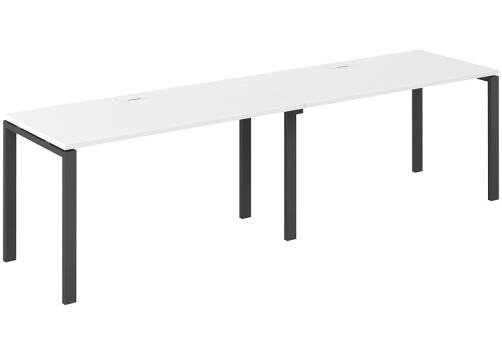 Рабочая станция Индиго Сет, цвет белый + антрацит