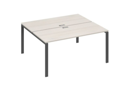 Рабочая станция (2х160) Мира Нумо, цвет дуб шамони + антрацит