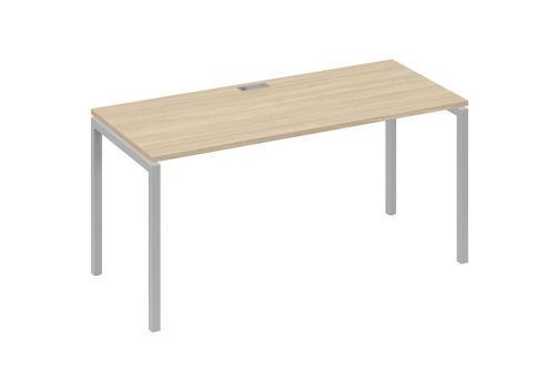 Стол письменный Мира Лофт, цвет дуб скандинавский + серый