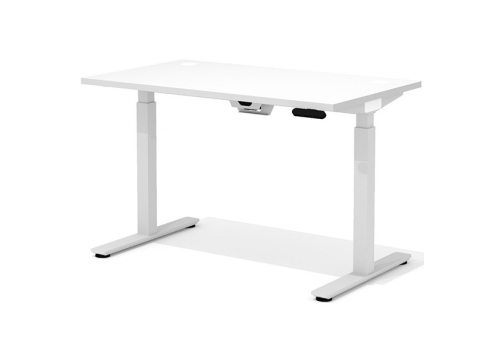 Стол с подъемным механизмом (с заглушками), цвет белый