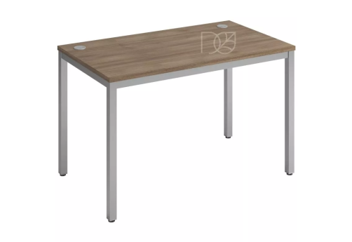 Стол прямой, цвет шамони темный