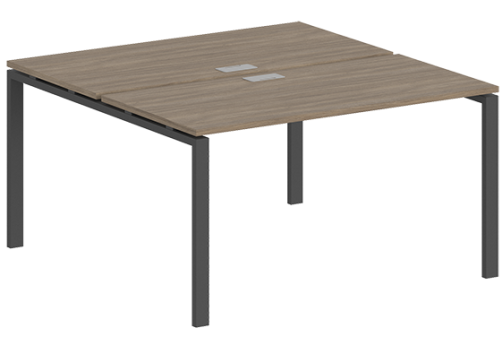 Рабочая станция Индиго Сет, цвет дуб темный + антрацит