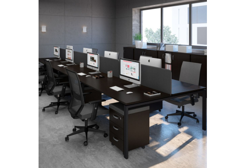 Рабочая станция (8х120) Мира Нумо, цвет венге + антрацит