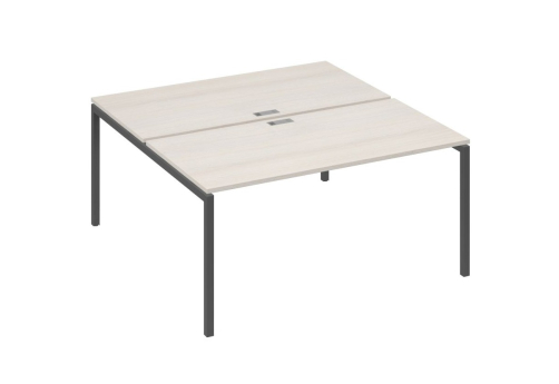 Рабочая станция 2х160 Мира Лофт, цвет дуб шамони + антрацит