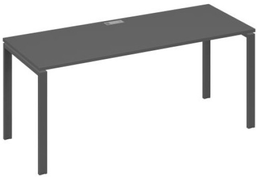 Стол письменный Мира Нумо, цвет антрацит премиум + антрацит