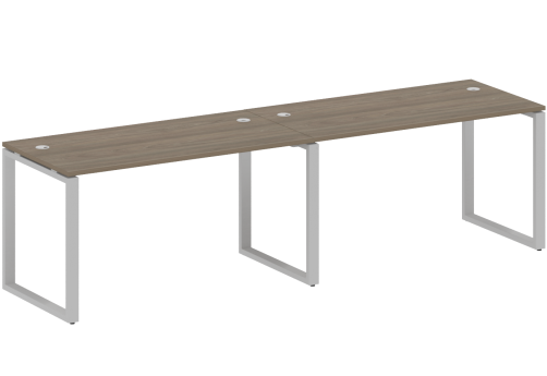 Стол на 2 рабочих места, цвет вяз