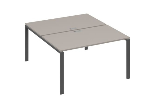 Рабочая станция (2х140) Мира Нумо, цвет мокко премиум + антрацит