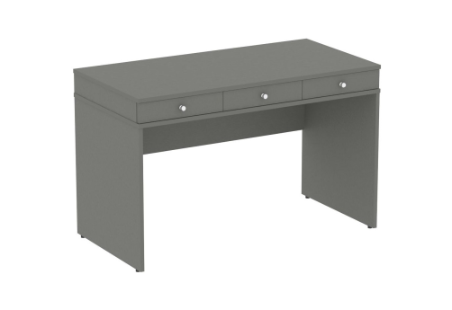 Стол письменный, цвет металлик