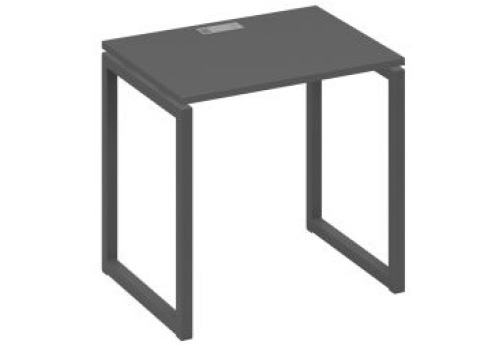 Стол письменный Мира Одри, цвет антрацит премиум + антрацит