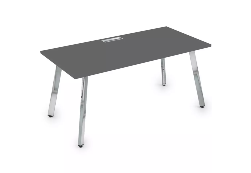 Стол прямой, цвет графит