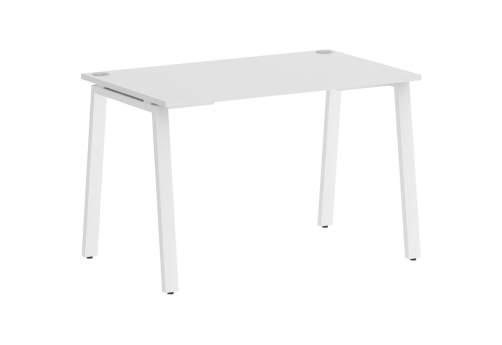 Стол письменный, цвет белый + белый