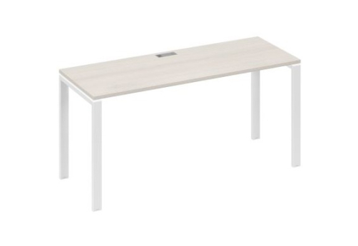 Стол письменный Мира Нумо, цвет дуб шамони + белый