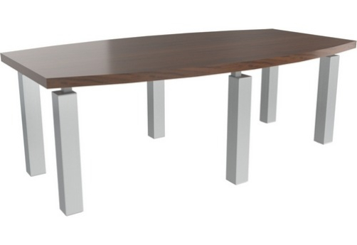 Стол для переговоров Вельвет, цвет темный дуб