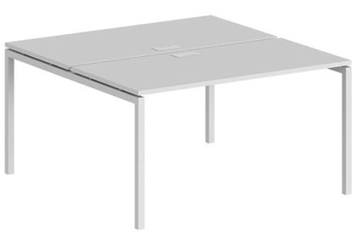 Рабочая станция Индиго Форт, цвет белый + белый