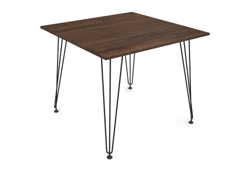 Стол обеденный квадратный Мальта, цвет брауни