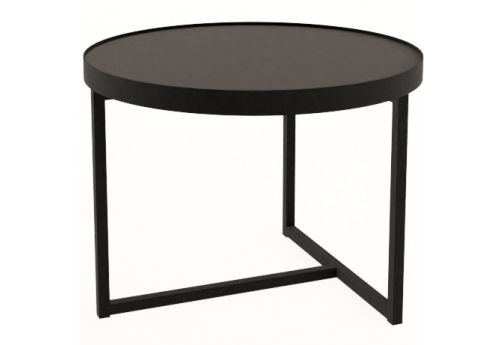 Стол журнальный круглый Винси 2, цвет графит